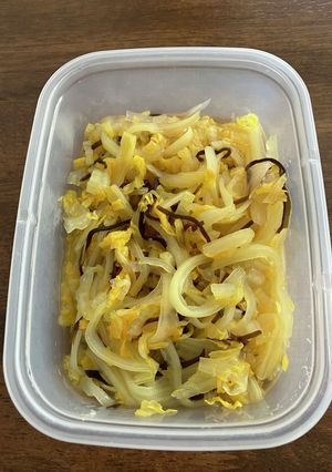 材料２つ　簡単すぎ！無限白菜〜覚書〜-レシピのメイン写真