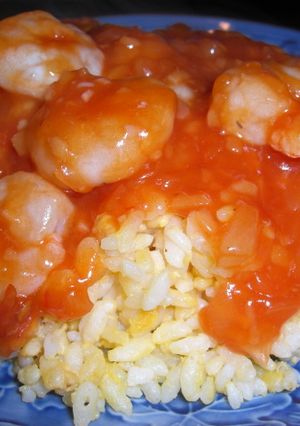 エビのあんかけチャーハン-レシピのメイン写真