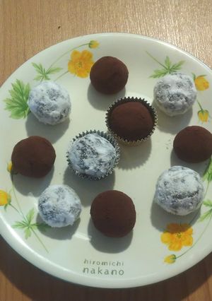 バレンタインに❤生チョコトリュフ-レシピのメイン写真
