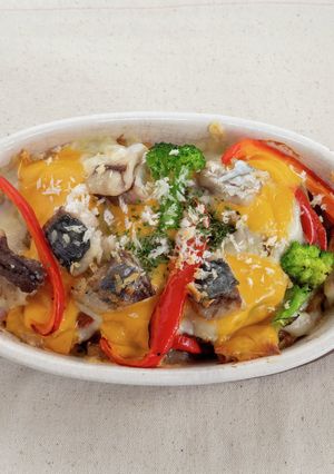 鯵のカレーチーズグラタン-レシピのメイン写真