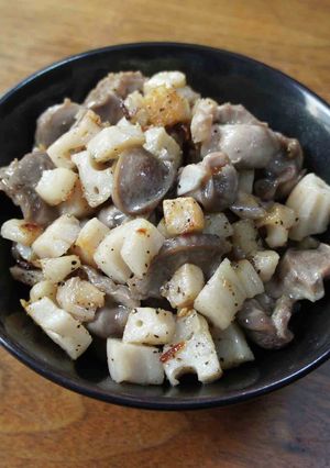 レンコンと砂肝のおつまみ炒め-レシピのメイン写真