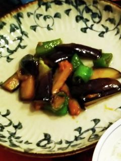 なすとピーマンのなべしぎ焼き-レシピのメイン写真