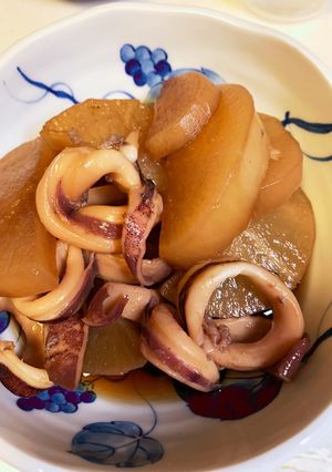 イカ大根の煮物♡-レシピのメイン写真