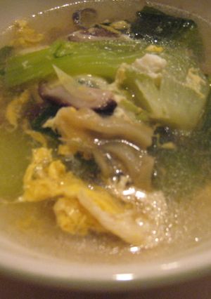 チンゲン菜とザーサイのあったか中華スープ-レシピのメイン写真