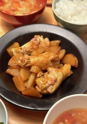 時短！鶏大根煮-レシピのメイン写真