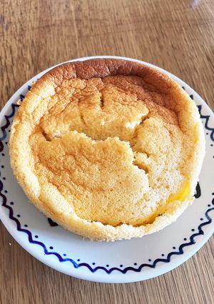 餅入チーズケーキ(クリームチーズ不要)-レシピのメイン写真