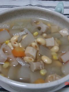 大豆&6種ベジの食べるスープ☆-レシピのメイン写真