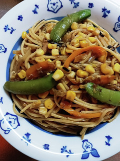 スナップえんどうの春パスタ-レシピのメイン写真