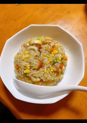 簡単！ダメ男の最強チャーハン！ちくわ入り-レシピのメイン写真