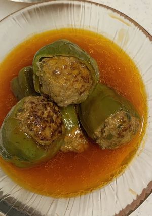 ピーマンの肉詰め-レシピのメイン写真