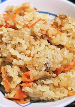 にんじんとツナ缶の炊き込みご飯-レシピのメイン写真