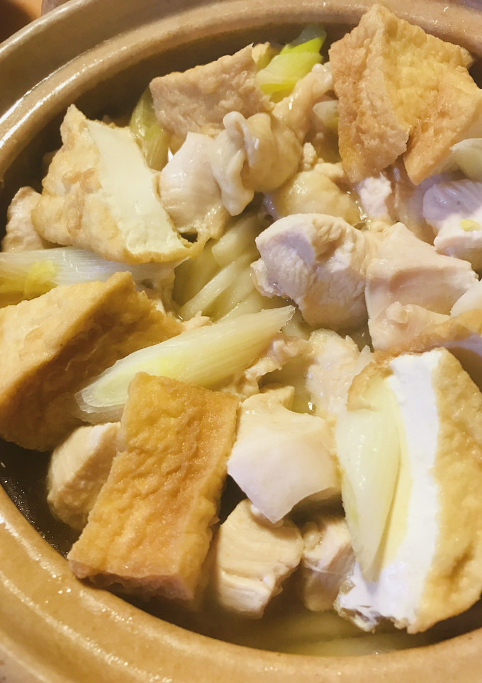 大根おろしでいただく鶏肉と厚揚げの鍋-レシピのメイン写真