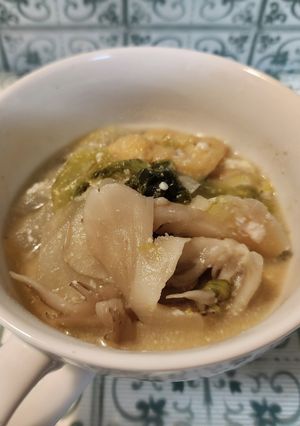 発酵食品を手軽に　野菜たっぷり簡単粕汁-レシピのメイン写真