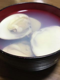 はまぐりのおすまし-レシピのメイン写真