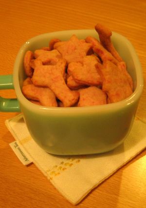 いちごクッキー☆卵・乳製品は使いません。-レシピのメイン写真