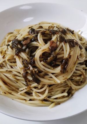 海藻和風パスタ-レシピのメイン写真