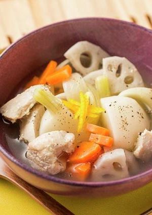 鶏肉と根菜の和風ポトフ-レシピのメイン写真