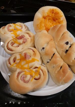 乳アレルギー対応　惣菜パン-レシピのメイン写真
