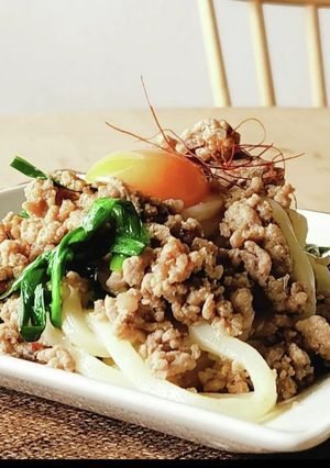 100円以下☆旨辛担々うどん☆-レシピのメイン写真
