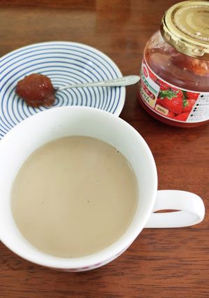 いちご〘マサラ?〙チャイティー-レシピのメイン写真