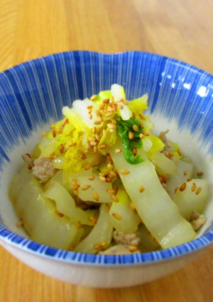 白菜とひき肉のさっぱり炒め-レシピのメイン写真