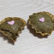 材料5つ!さくら抹茶あん蒸し*スタバ風