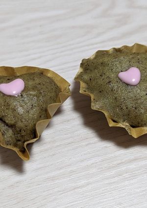 材料5つ！さくら抹茶あん蒸し*スタバ風-レシピのメイン写真