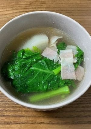 なばなとかぶのスープ-レシピのメイン写真