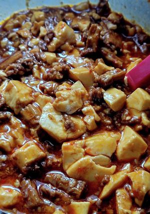 レンチン一発！ホントに簡単♡本格麻婆豆腐-レシピのメイン写真