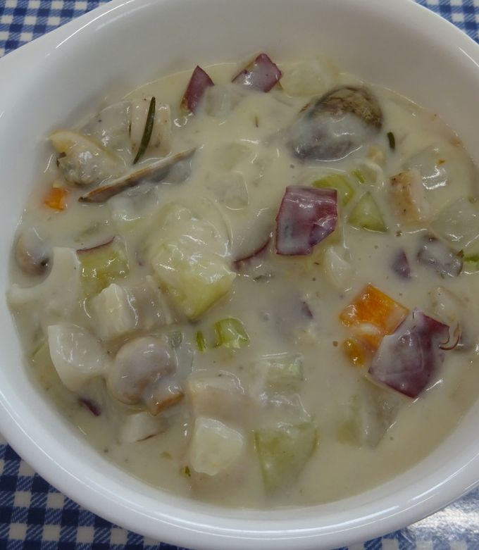 野菜たっぷりクラムチャウダー-レシピのメイン写真