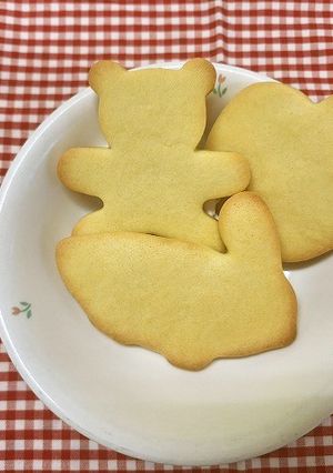 【保育園のおやつ】型抜きクッキー-レシピのメイン写真