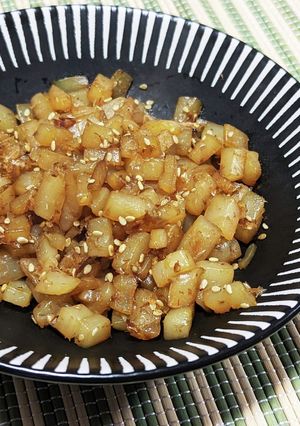 手が止まらない！煎りこんにゃく炒め-レシピのメイン写真