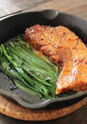 豚ニラ焼き-レシピのメイン写真