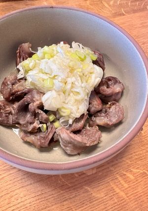 砂肝のねぎ塩-レシピのメイン写真
