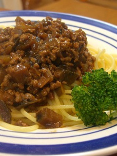 茄子と肉味噌のパスタ-レシピのメイン写真