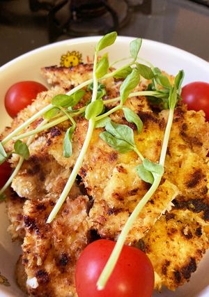 簡単ヘルシー☆カレーマヨチキンカツ-レシピのメイン写真