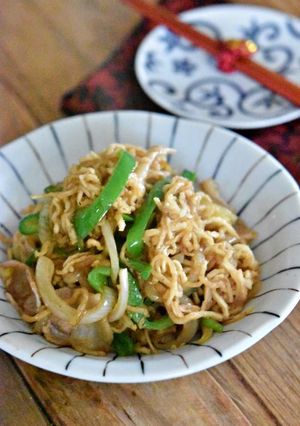 まるで焼きそば!切り干し大根のソース炒め-レシピのメイン写真