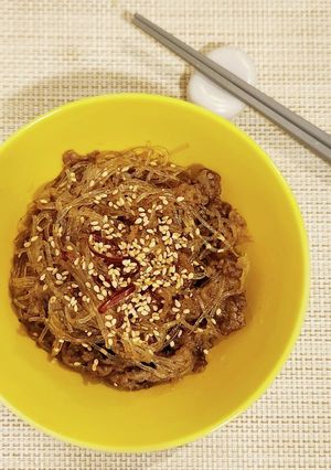 食べ残したプルコギはチャプチェにしてみて-レシピのメイン写真
