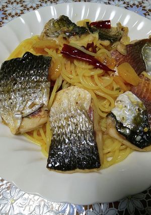 ボラのオイルベースパスタ-レシピのメイン写真