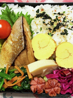 2/21よっちゃんブリ照り焼き弁当-レシピのメイン写真