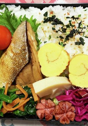 2/21よっちゃんブリ照り焼き弁当-レシピのメイン写真
