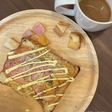 あるもので簡単朝食 ハムチーズトースト