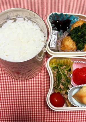 中学生のお弁当　2024.2.13-レシピのメイン写真