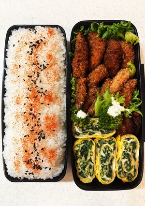 中学生弁当2024.2.20-レシピのメイン写真