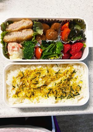 娘中学生お弁当240220-レシピのメイン写真