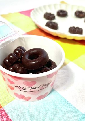 添加物ゼロチョコ【特撰きなこショコラ】-レシピのメイン写真
