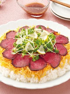 ローストビーフちらし寿司-レシピのメイン写真