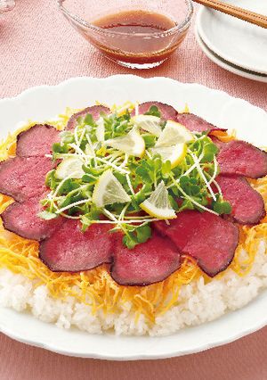 ローストビーフちらし寿司-レシピのメイン写真