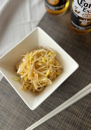 レンジで出来る！ピリ辛もやし-レシピのメイン写真