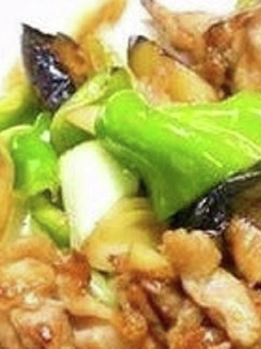 オカケン×豚こま肉と茄子の醤油炒め-レシピのメイン写真